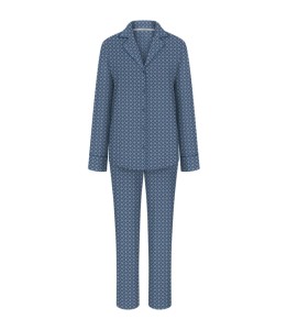 Piżama damska wiskozowa Triumph Boyfriend Fit PW 03 granatowa