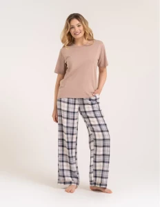Piżama damska Moraj PD4500-012 beż