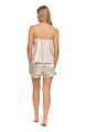Piżama damska Doctor Nap SHi 5229 / 5231 champagne satynowa