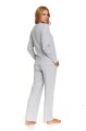 Piżama damska Doctor Nap PM 7164 szara wiskoza