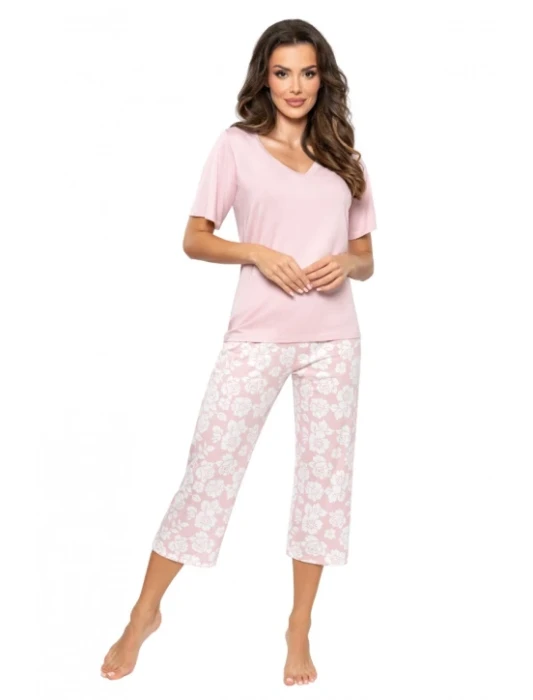 pizama damska donna rosalia 3 4.webp