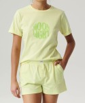 Piżama damska Atlantic NLP-487 limonka