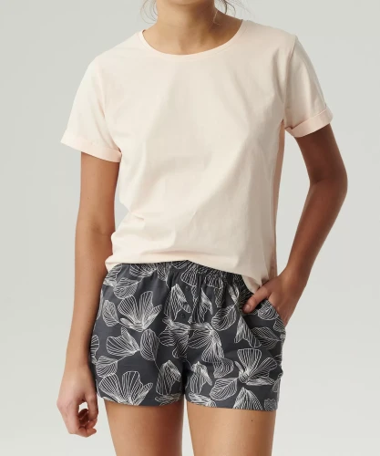 Piżama damska Atlantic NLP-489 pudrowy