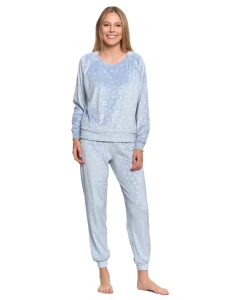 pizama damska moraj welur pdd4800 010.webp