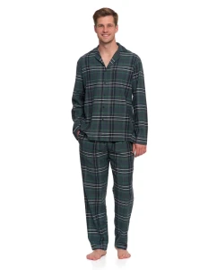 pizama moraj meska flanela pdm6700.webp