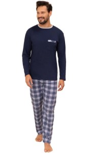 Piżama męska Regina 488 granat