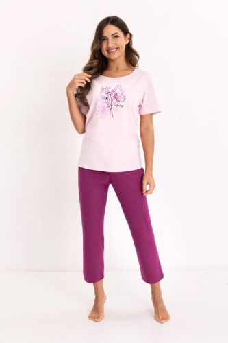 Piżama damska Regina 739 róż